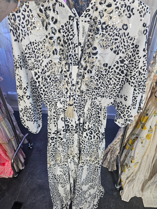 Leo Maxi Kleid mit Pailletten