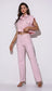 Strass Jeans Rosa Princess